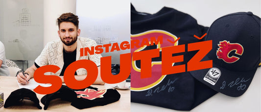 Vyhrajte podepsanou kšiltovku a tričko Calgary Flames.