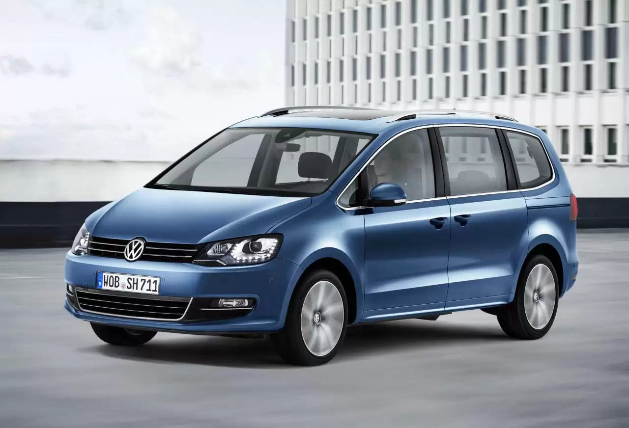 Fotografie vozu Volkswagen Sharan Beach 2.0 BMT, 162 kW, Benzinový, Automatická převodovka výroba 07/2015 - 06/2016