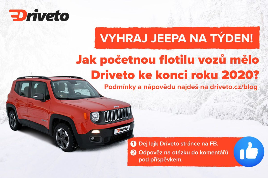 Vyhrajte Jeepa na celý týden!