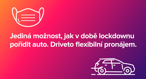Driveto funguje dál: Speciální nabídka s dovozem až k Vám