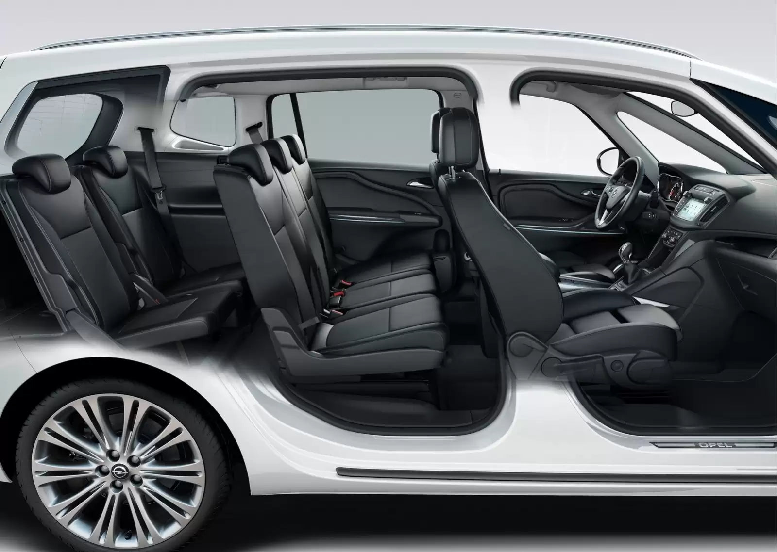Fotografie vozu Opel Zafira C Edition 1.6, 125 kW, Benzinový, Manuální převodovka výroba od 11/2016