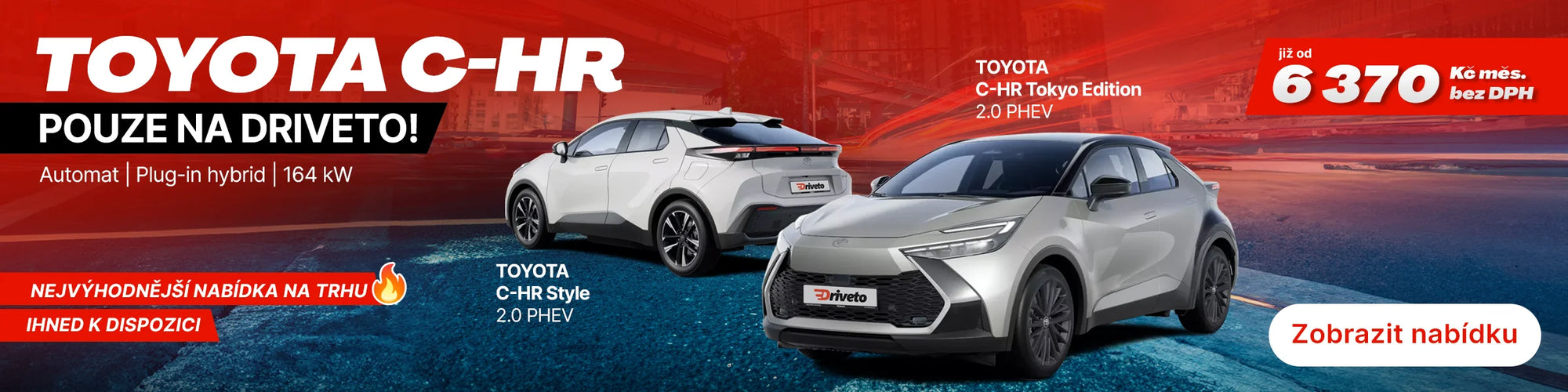 Toyota C-HR na operativni leasing