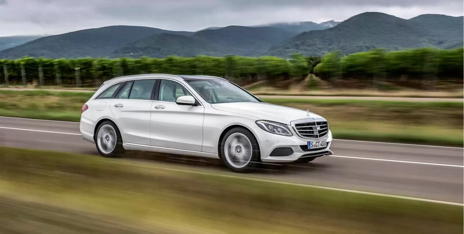 Fotografie vozu Mercedes-Benz Třída C Kombi 9G-TRONIC 2.0, 135 kW, Benzinový, Automatická převodovka výroba od 10/2016