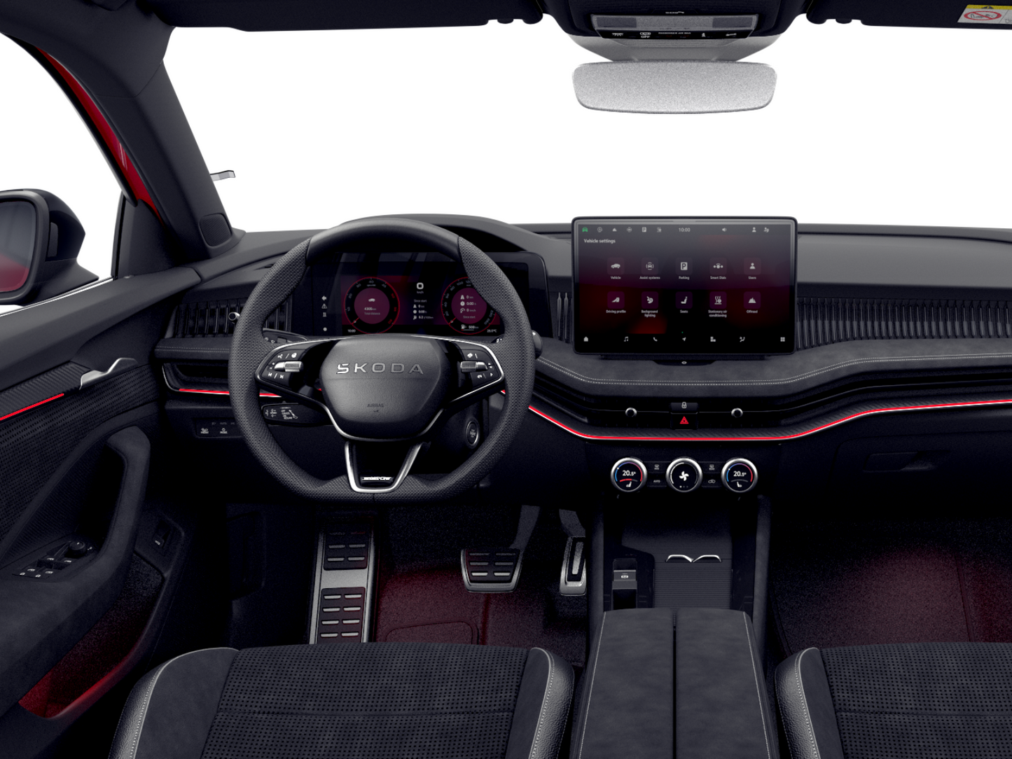 Fotografie automobilu Škoda Superb IV Sportline k pronájmu