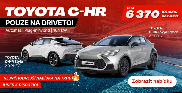 Toyota C-HR na operativni leasing Driveto