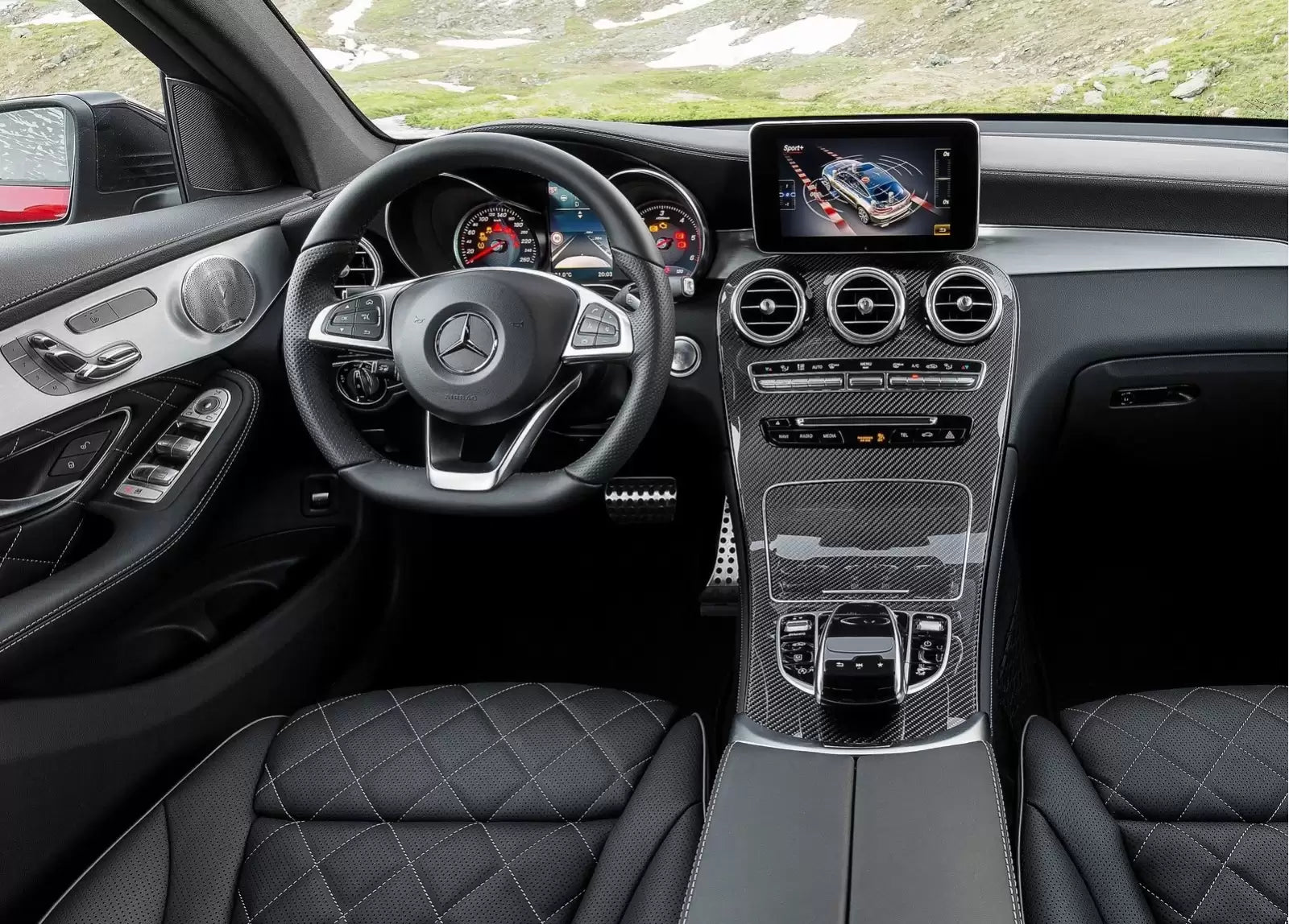 Fotografie vozu Mercedes-Benz GLC Coupé 4MATIC 9G-TRONIC 2.1, 150 kW, Naftový, 4x4, Automatická převodovka výroba od 06/2016