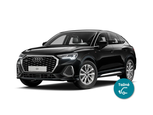 Audi Q3 S line tažné zařízení label