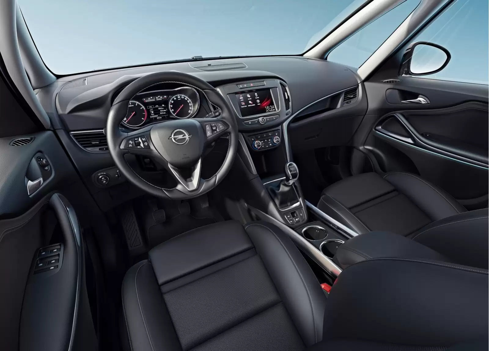 Fotografie vozu Opel Zafira C Edition 1.6, 125 kW, Benzinový, Manuální převodovka výroba od 11/2016