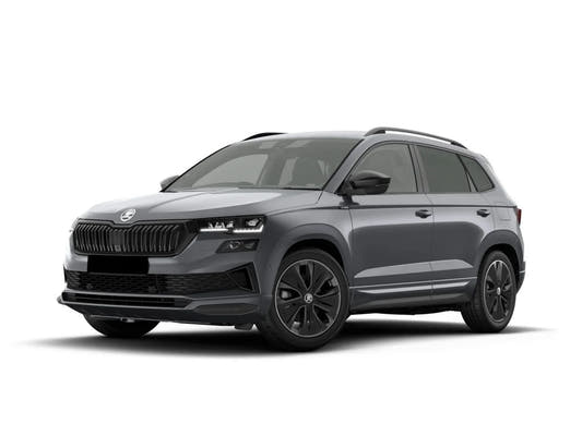 
                    Fotografie automobilu Škoda Karoq Sportline na operativní leasing | Driveto.cz. Operativní leasing pro automobily Škoda
                  