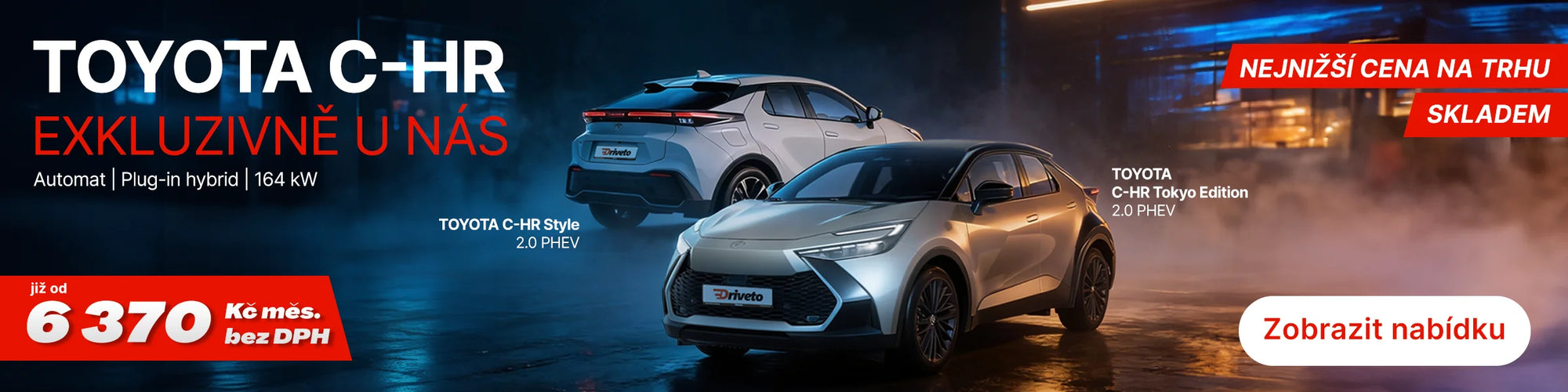 toyota c-hr na operativní leasing