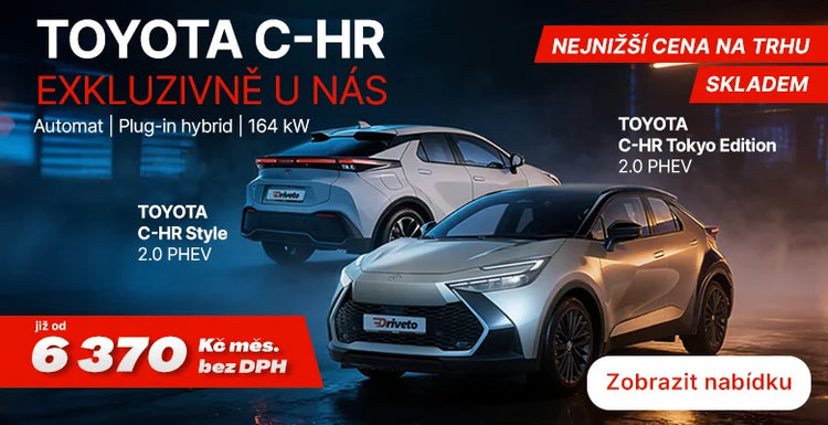 toyota c-hr na operativní leasing mobil